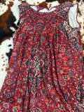 Burgundy Women’s Dress