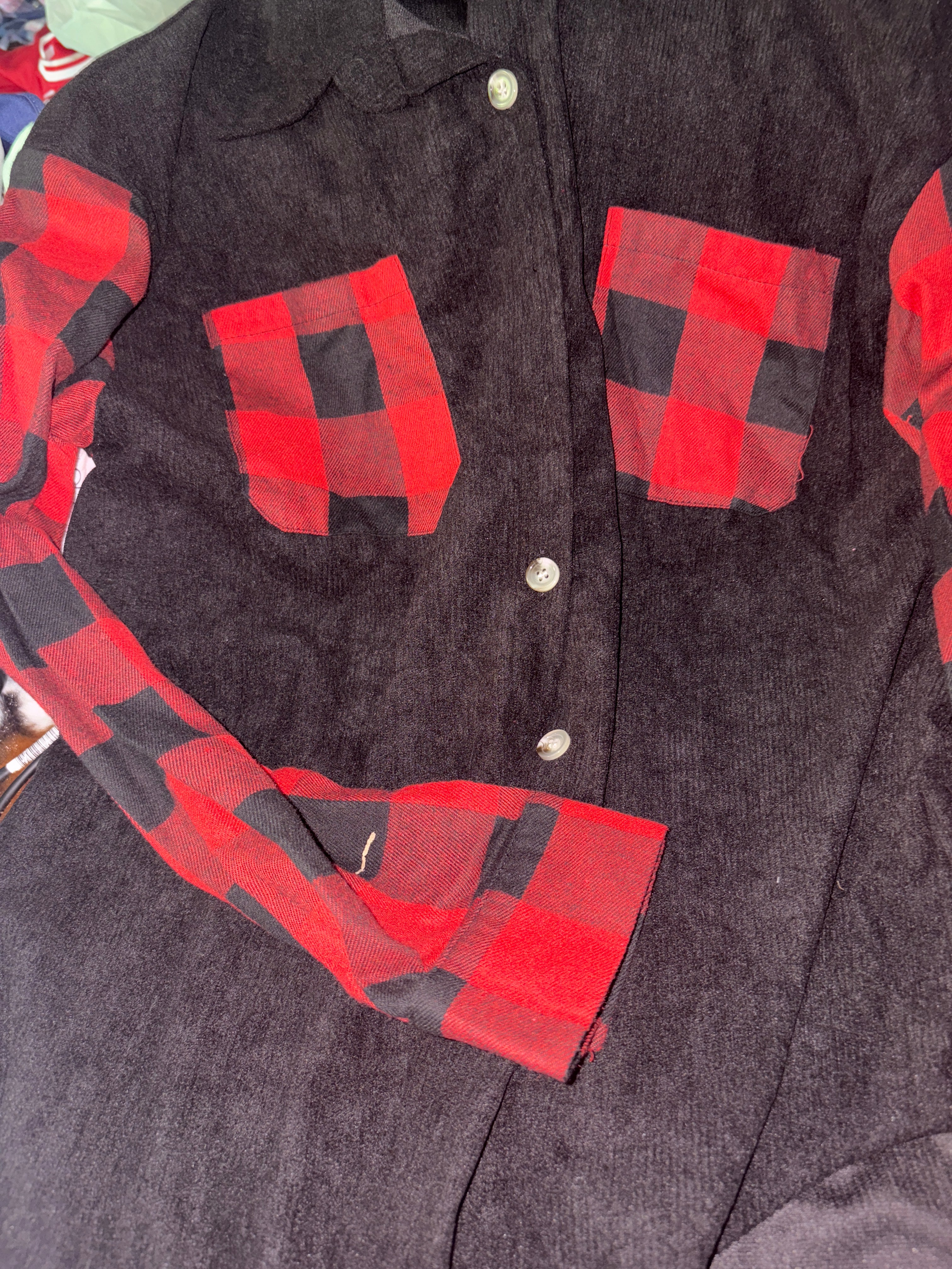 Flannel Button Up Shirt