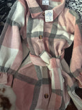 Kids Plaid Flannel Dress