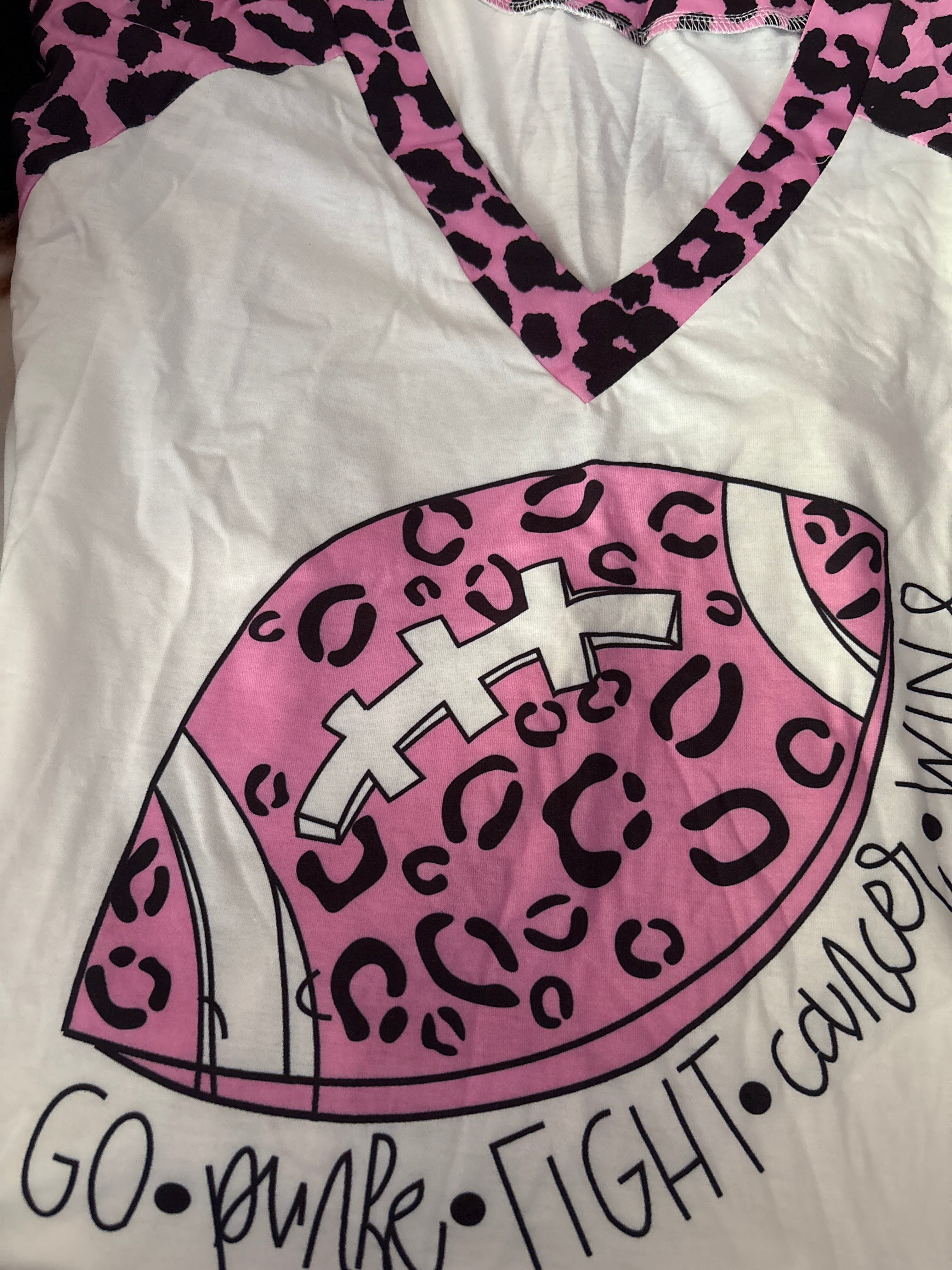 Go fight win cancer shirt
