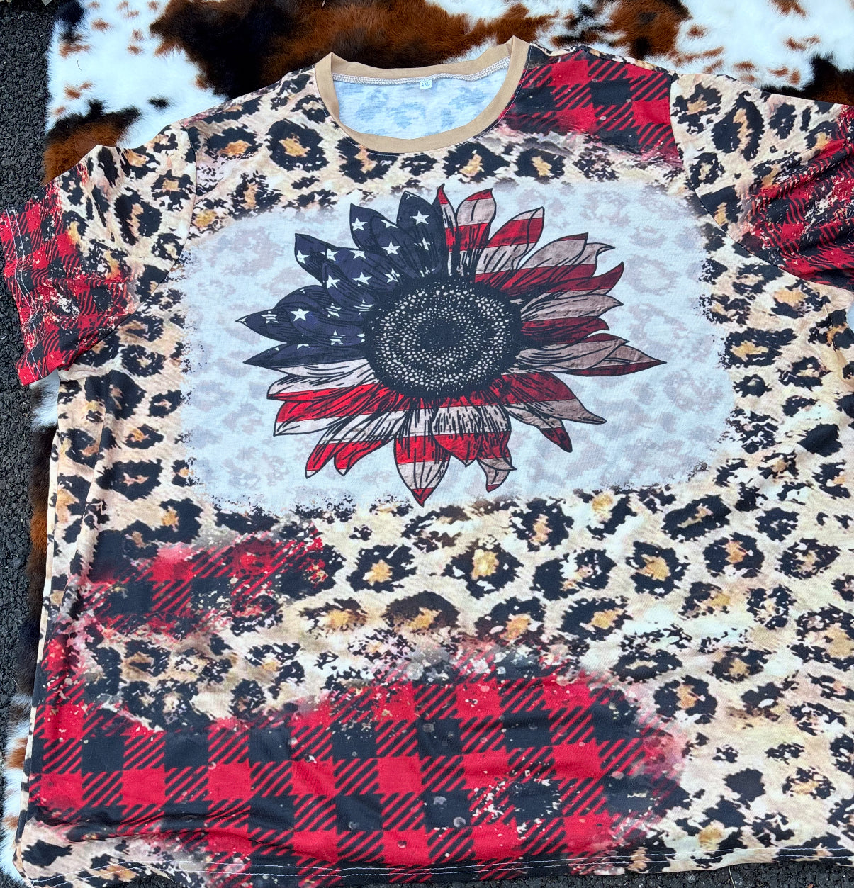 4th of July Flower Shirt
