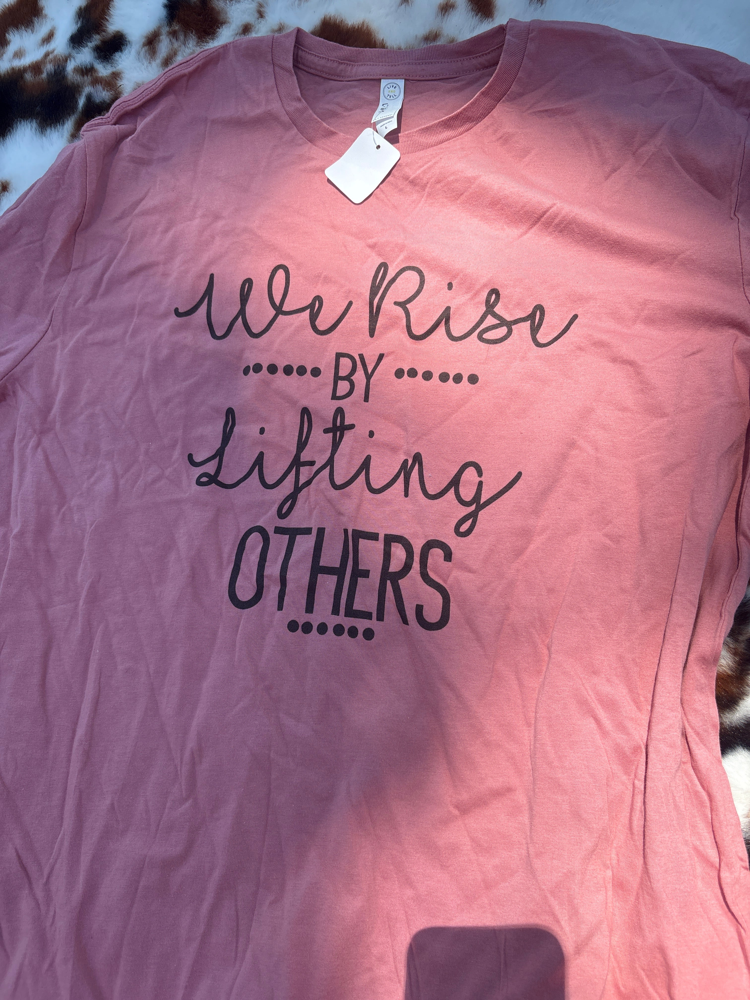We rise tshirt