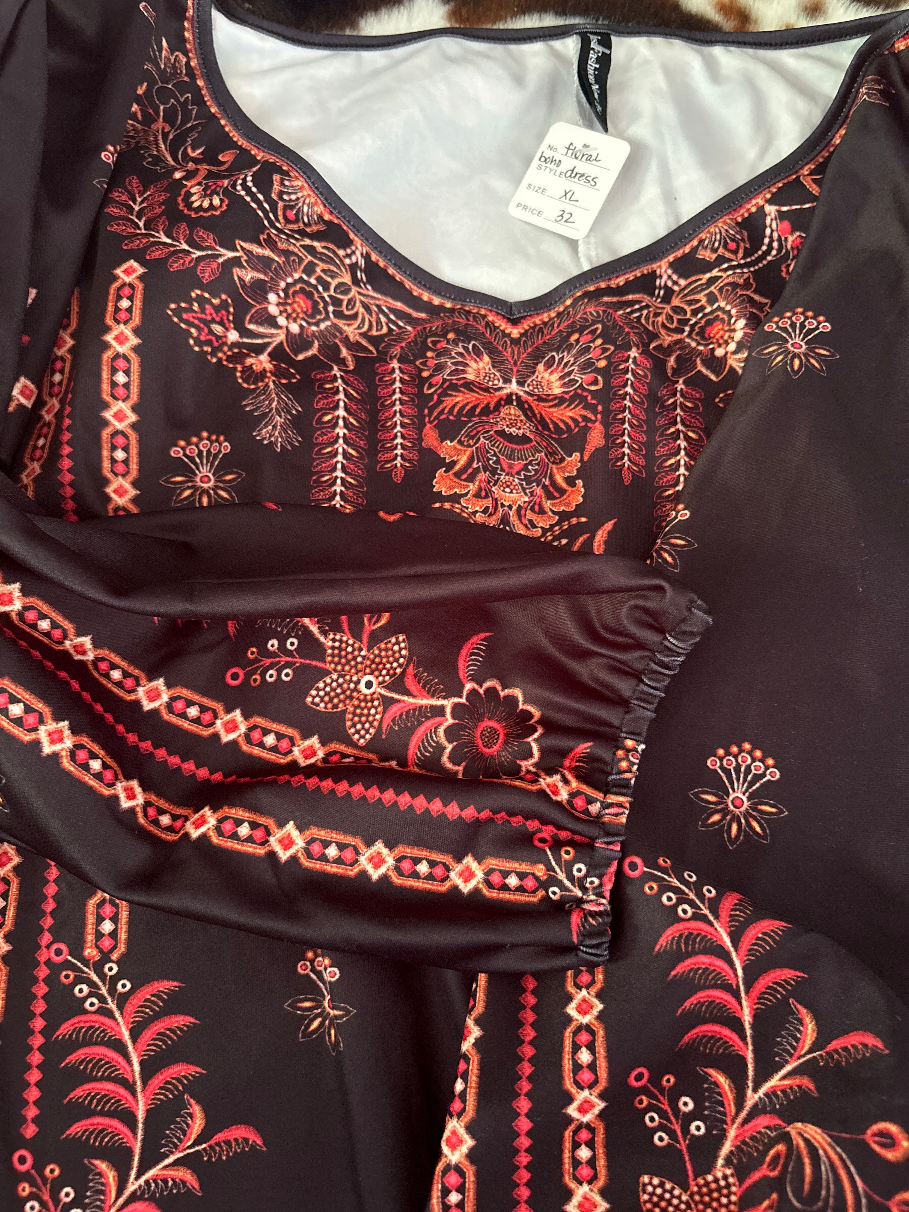Floral Boho Women’s Dress