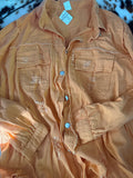 Distressed Orange Jacket