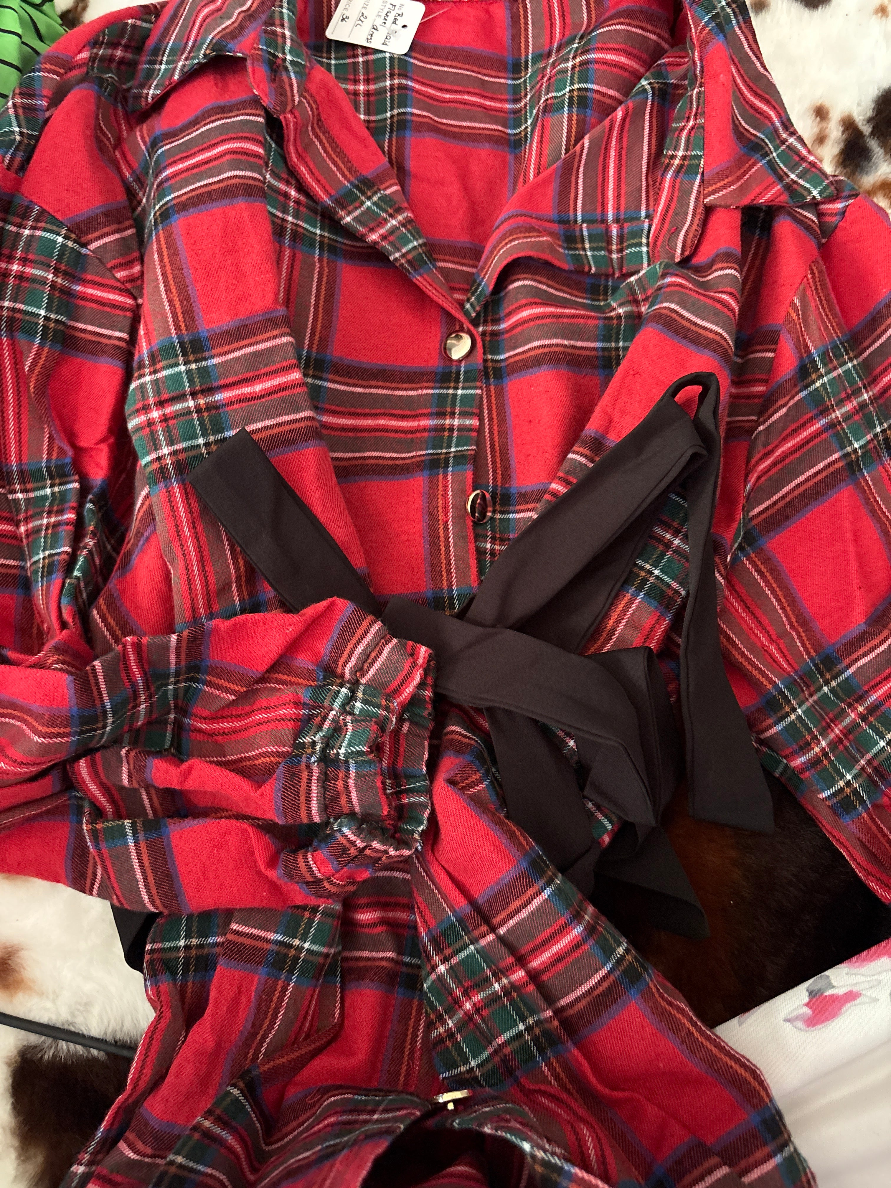 Flannel Women’s Dress
