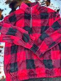 Plaid Pullover