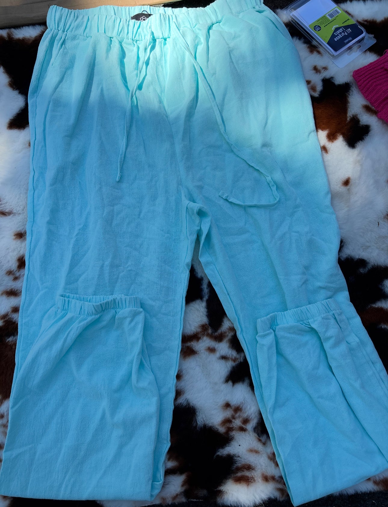 Blue joggers