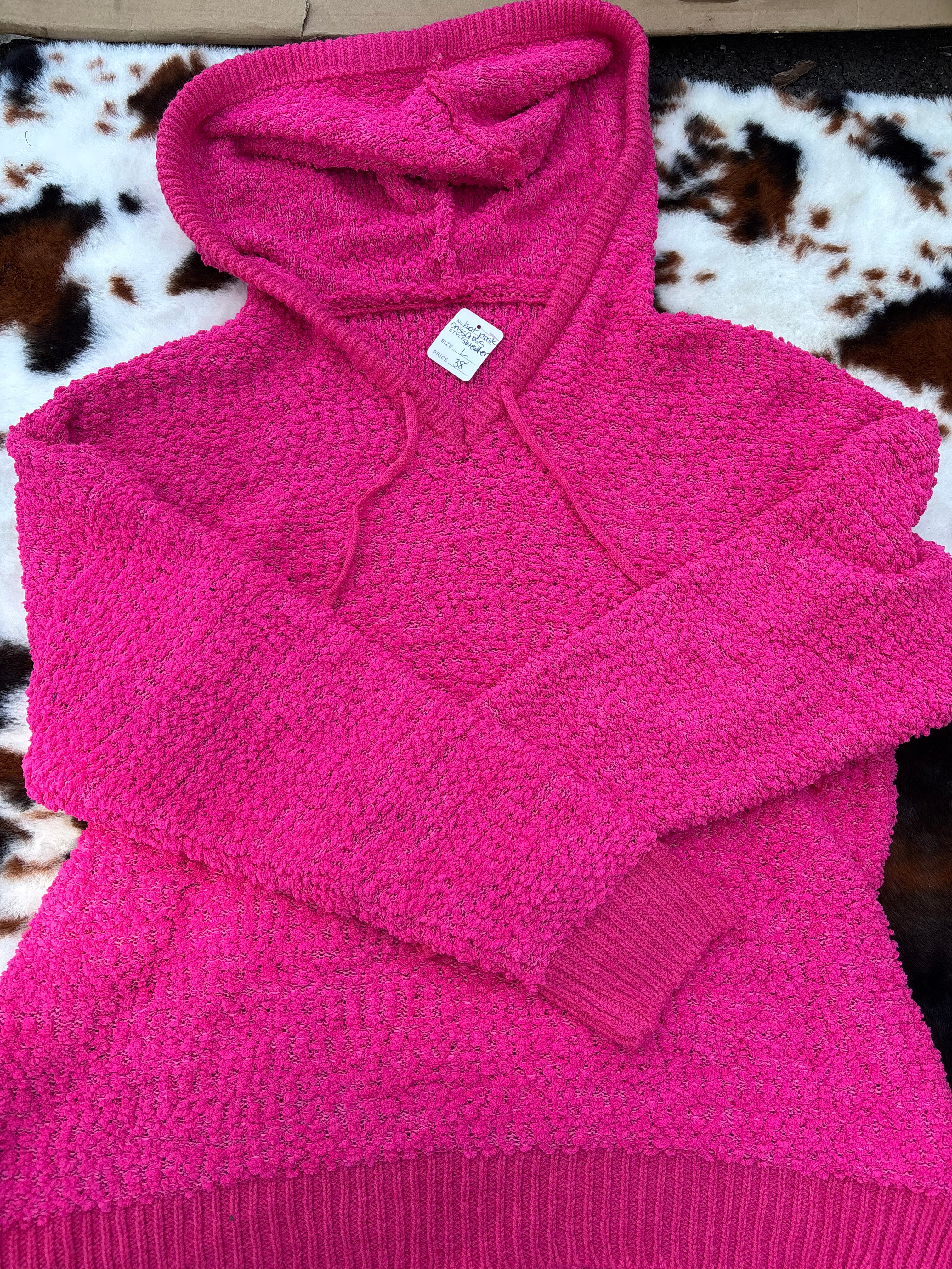 Pink sweater